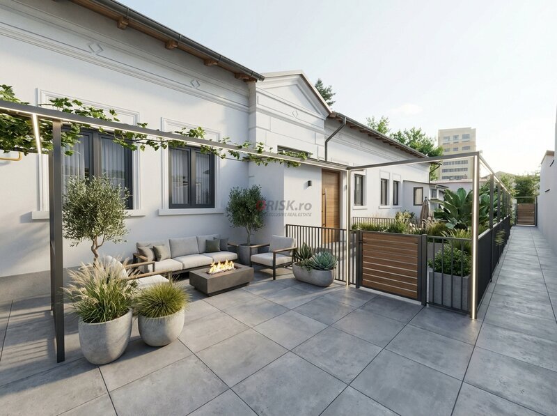 Polona Dorobanti, casa 4 camere 155 mp, curte 424 mp, garaj, beci